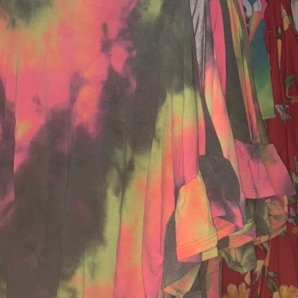 Grey tie-dye kimono cardigan - Picture 5 of 5